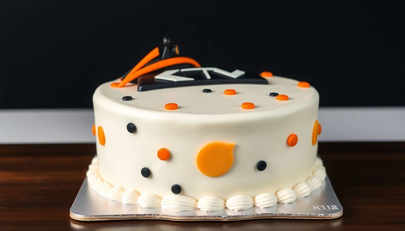 Gâteau d'anniversaire personnalisé KTM : recette originale