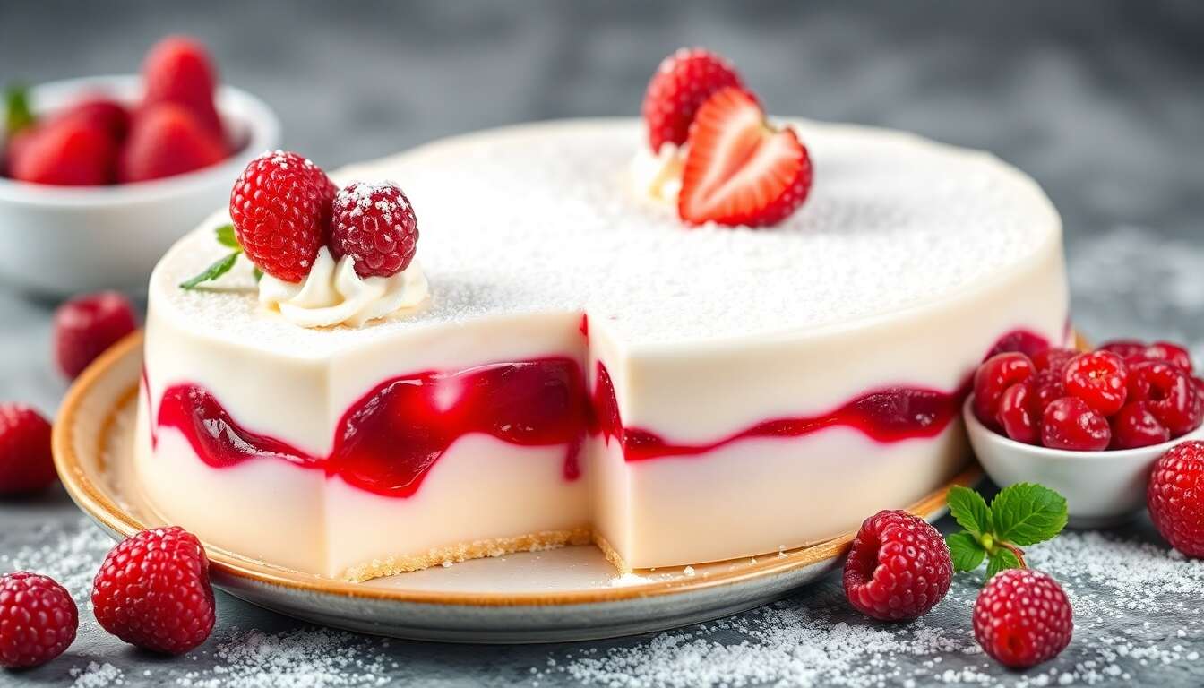 Recette d'entremets vanille et fruits rouges