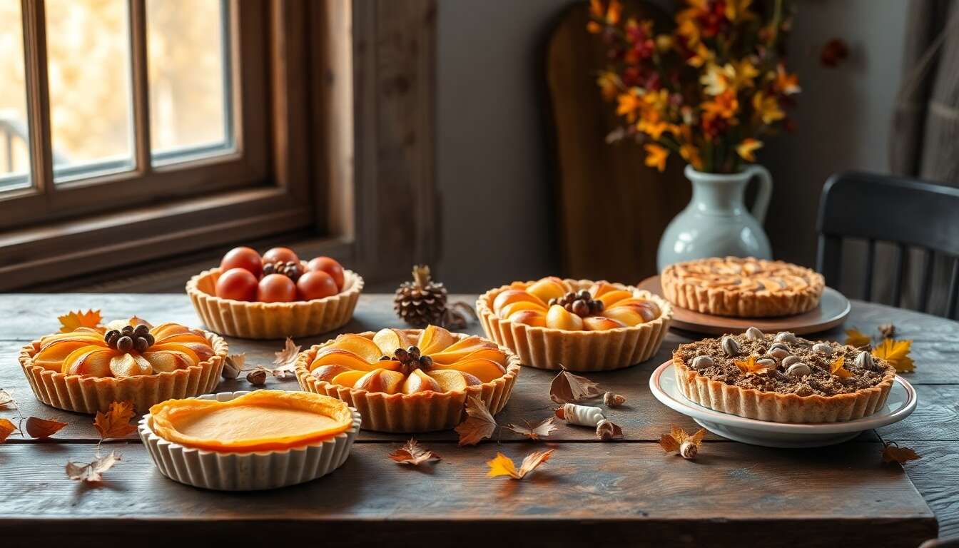Délicieuses recettes de tarte d'automne : idées gourmandes