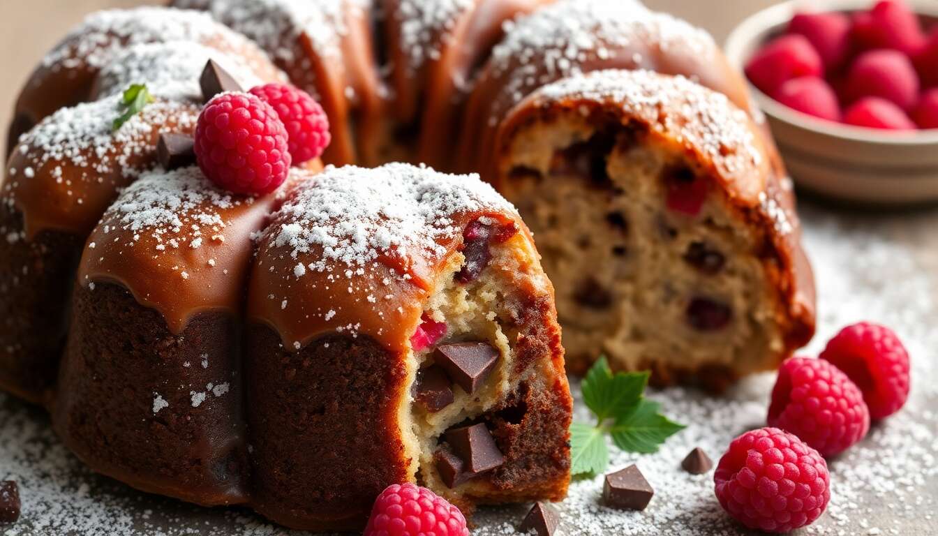 Recette de galette des rois chocolat framboises