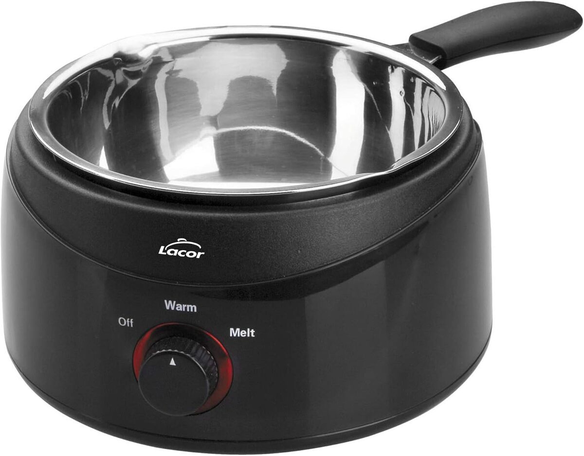 Test du bain-marie électrique Lacor : chocolat parfait