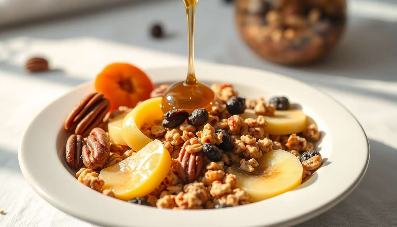 Recette de granola maison aux fruits secs