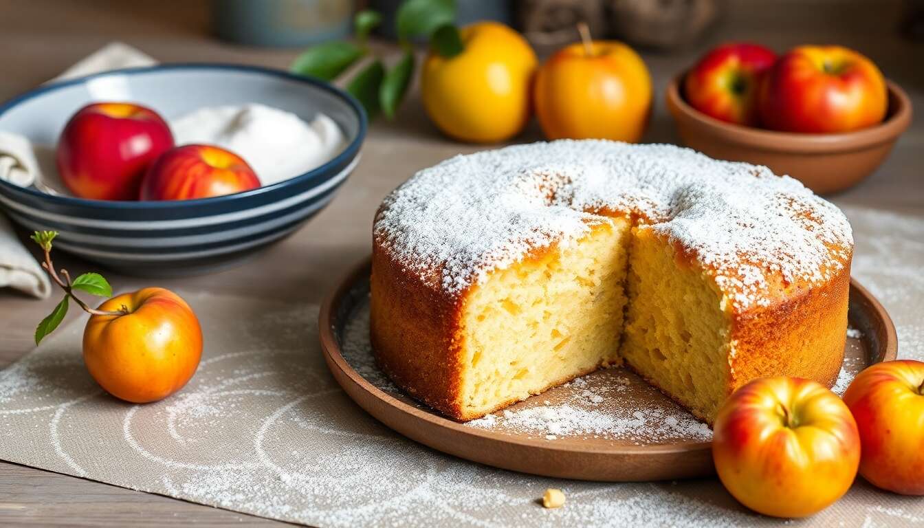 Gâteau aux pommes : recette facile et rapide
