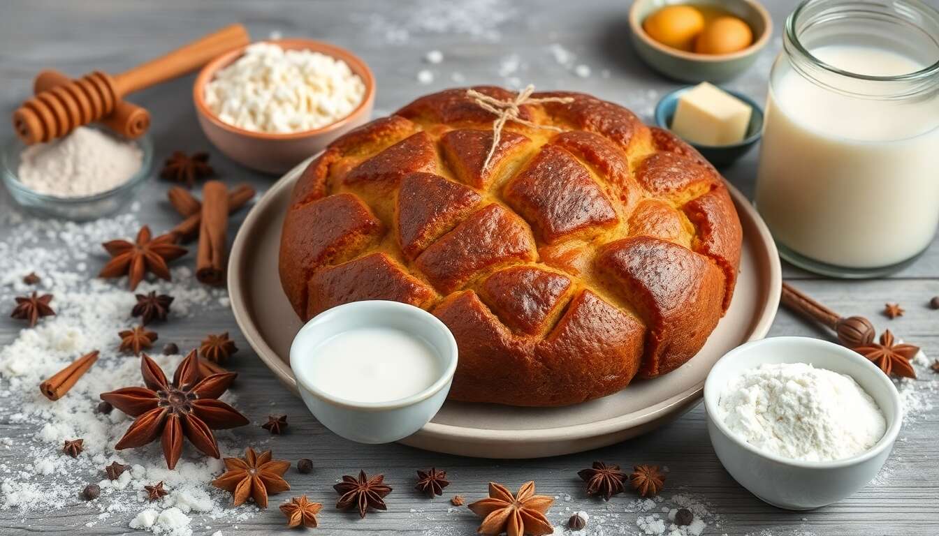 Recette facile de pain d'épices moelleux