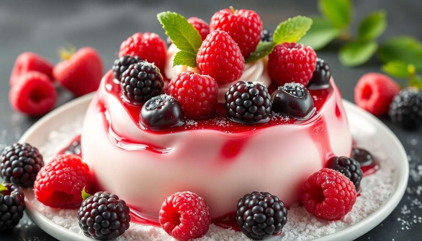 Recette d'entremets mûre et framboise