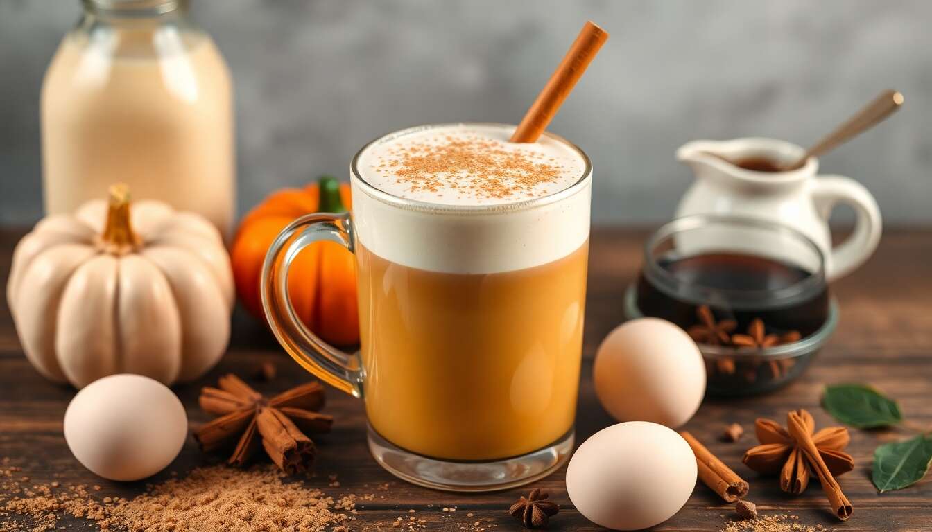 Recette Pumpkin Spice Latte au lait de potimarron