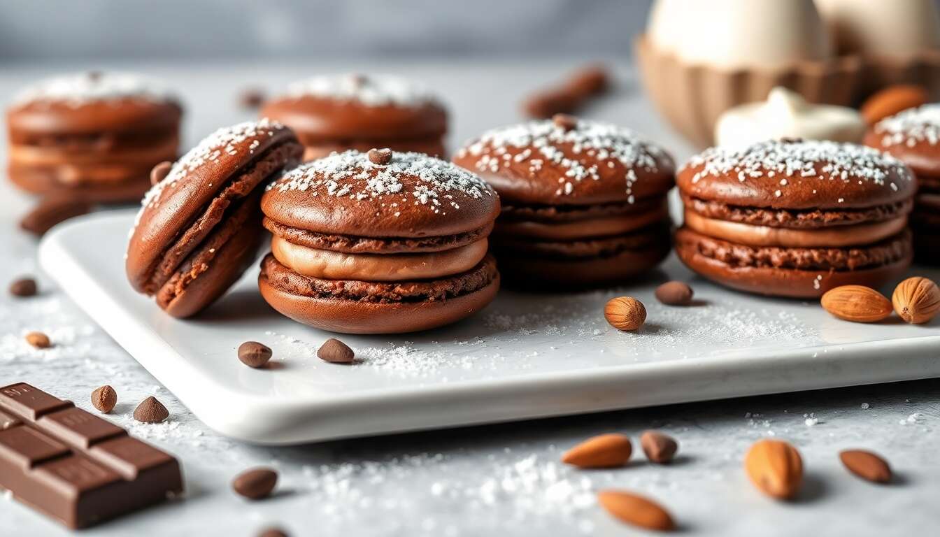 Recette de macarons au chocolat : secrets et astuces