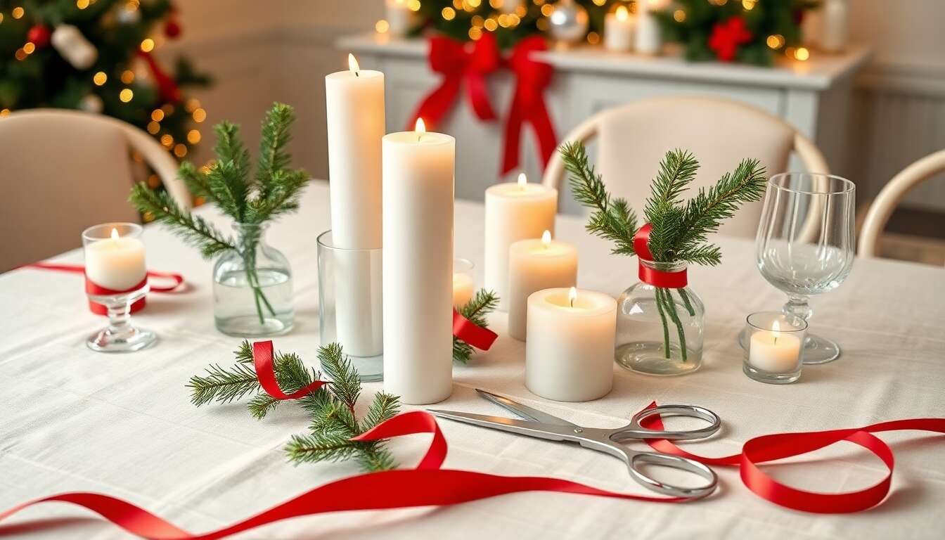 Décoration festive : une table parfaite pour Noël