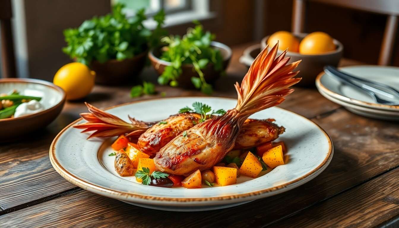 Recette de plumes de coq savoureuses : découvrez notre guide