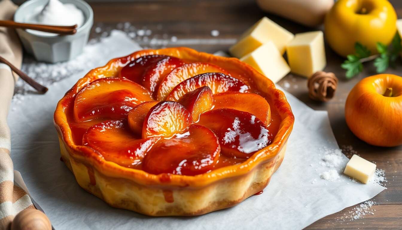 Découvrez la tarte Tatin de Christophe Michalak