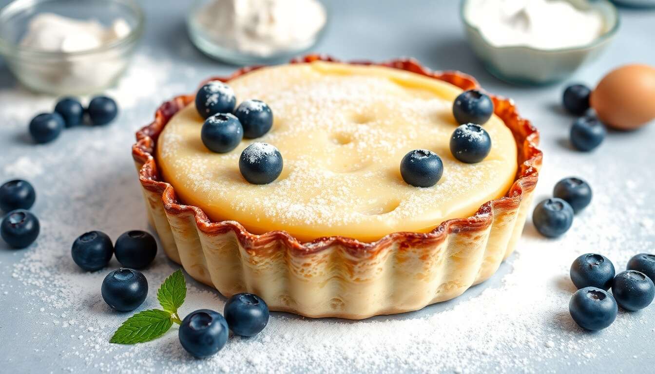 Recette gourmande de tarte aux myrtilles