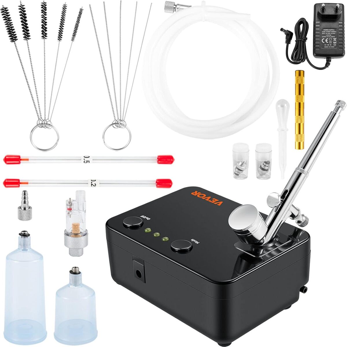Test du kit aérographe professionnel VEVOR : précision et polyvalence