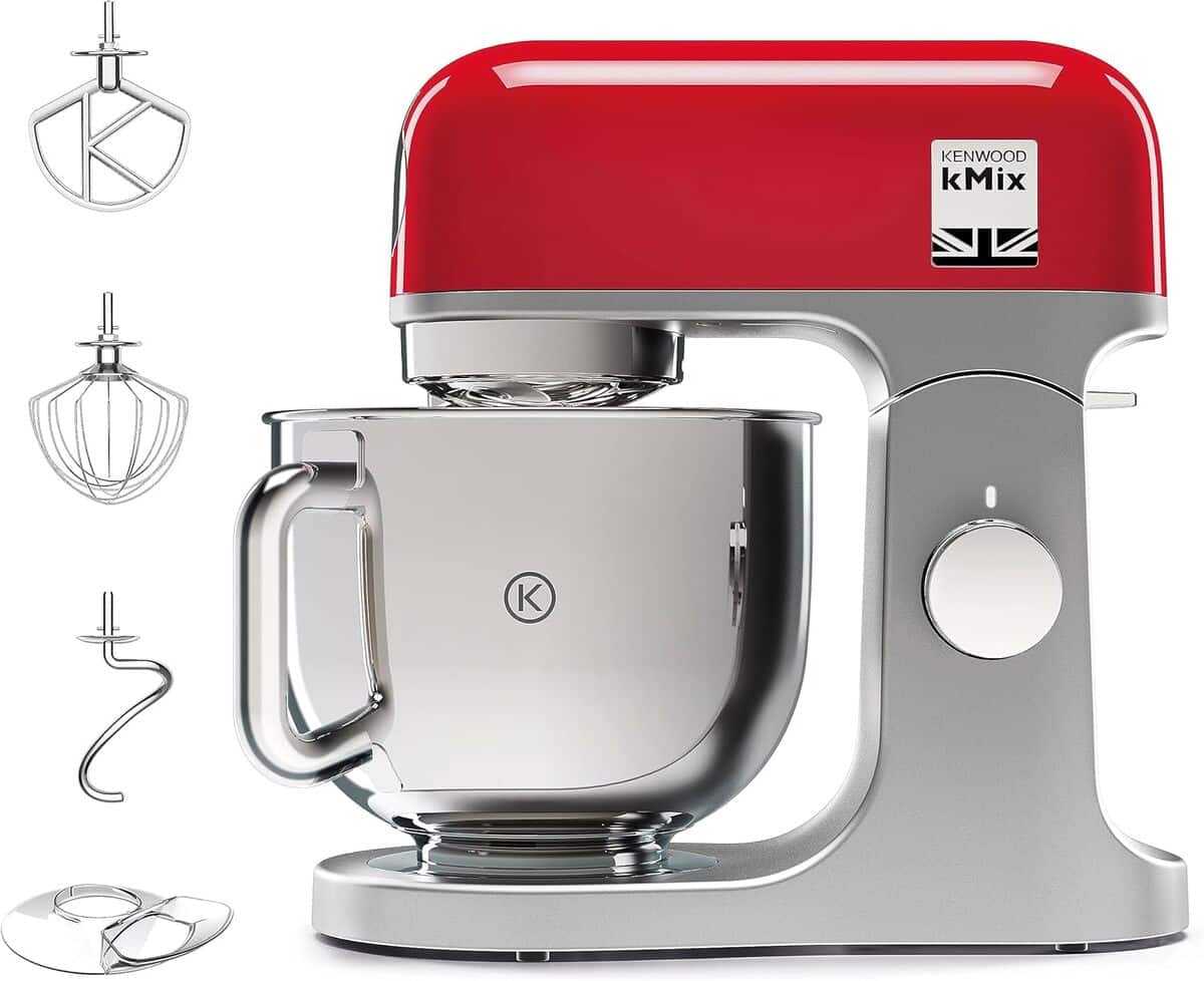 Test du robot pâtissier Kenwood KMX750RD : puissance et élégance