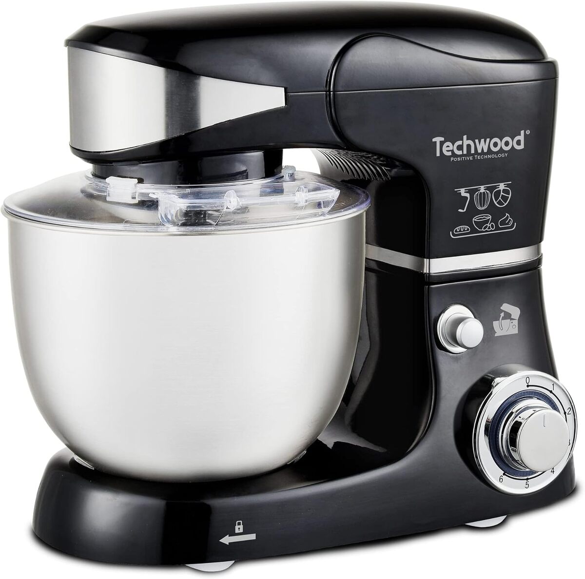 Test : robot pétrin Techwood 5L, noir