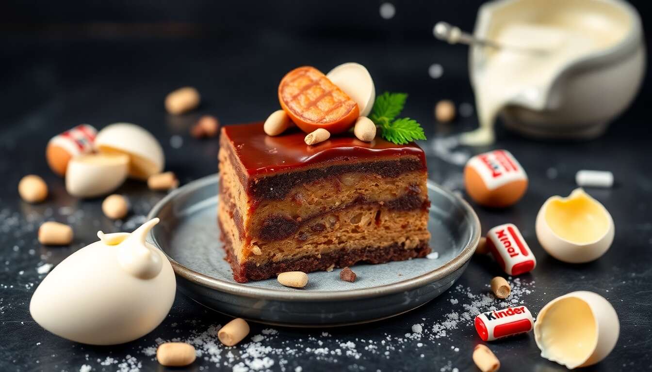 Ganache au Kinder Maxi : une recette gourmande