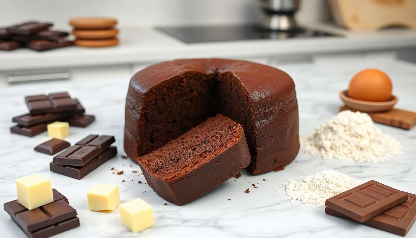 Recette du moelleux au chocolat