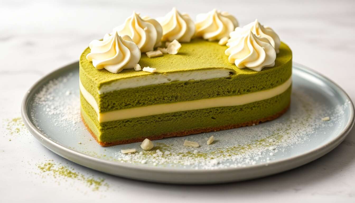 Recette de l'opéra au matcha : découvrez ce délice japonais