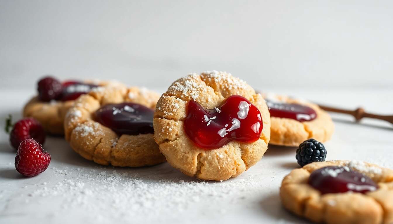 Recette de biscuits à la confiture maison