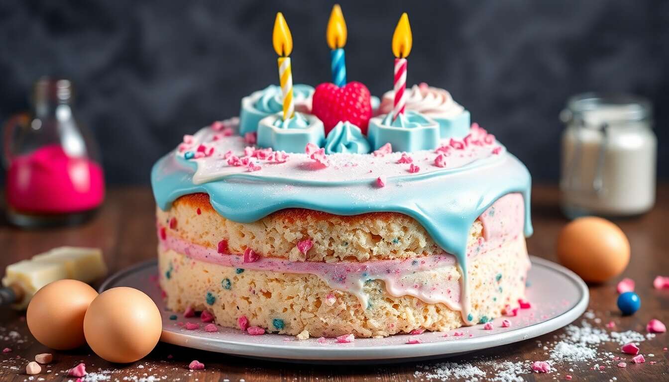 Recette de gâteau d'anniversaire Barbapapa : un dessert ludique et coloré