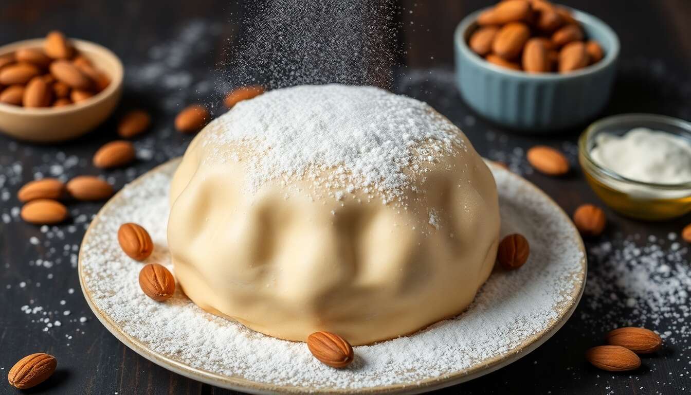 Recette facile : pâte d'amandes maison