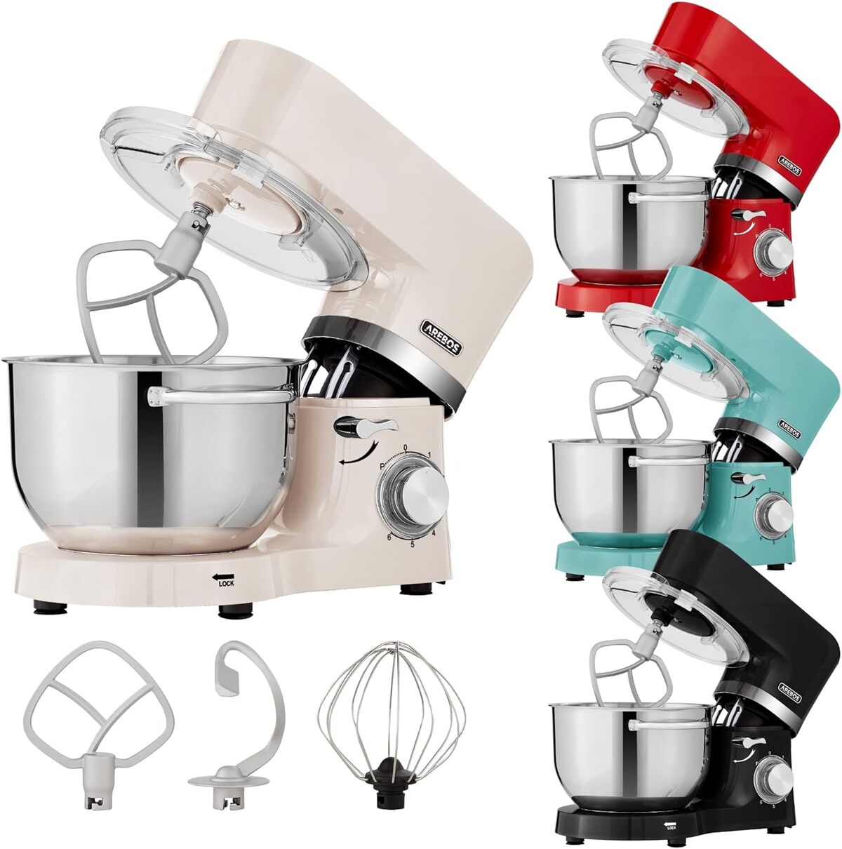 Avis sur le robot de cuisine Arebos 1500W : puissance et polyvalence