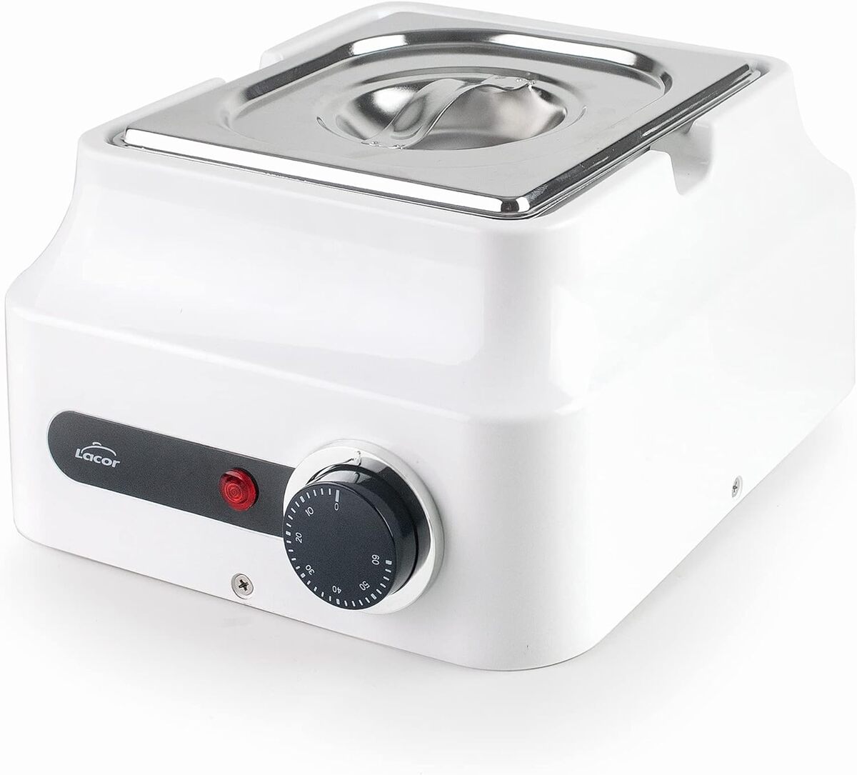 Test du bain-marie Lacor 69617 en acier inoxydable