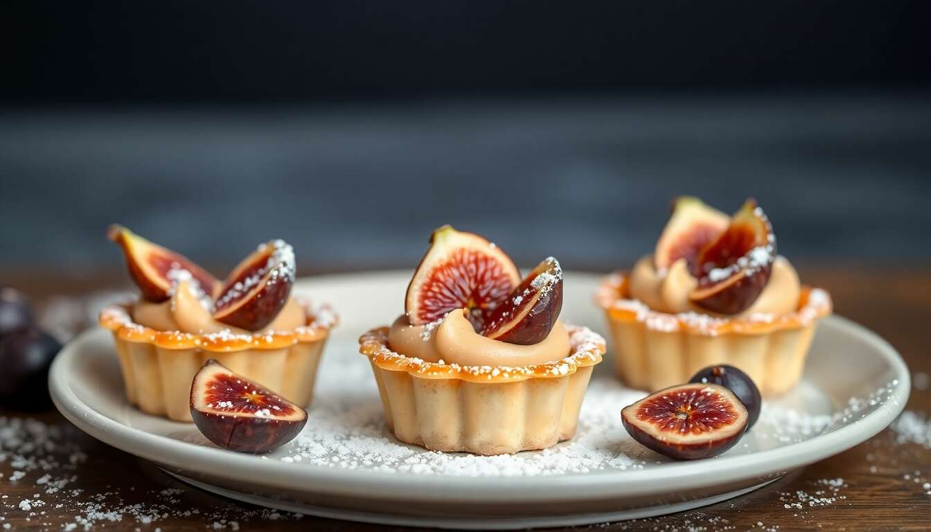 Tartelettes figues et praliné de Thierry Mulhaupt : une recette gourmande