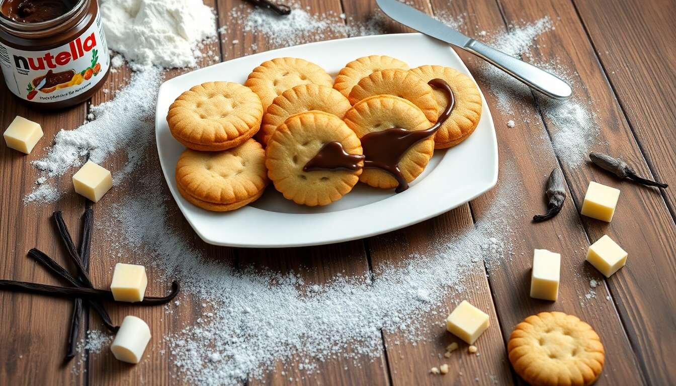 Biscuits sablés au Nutella : recette gourmande à essayer