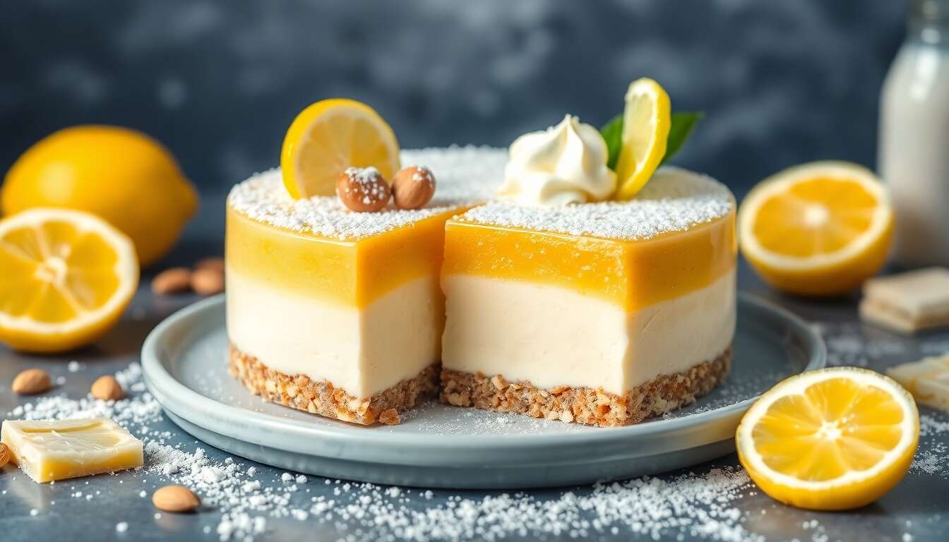 Entremets citron praliné : recette gourmande et facile