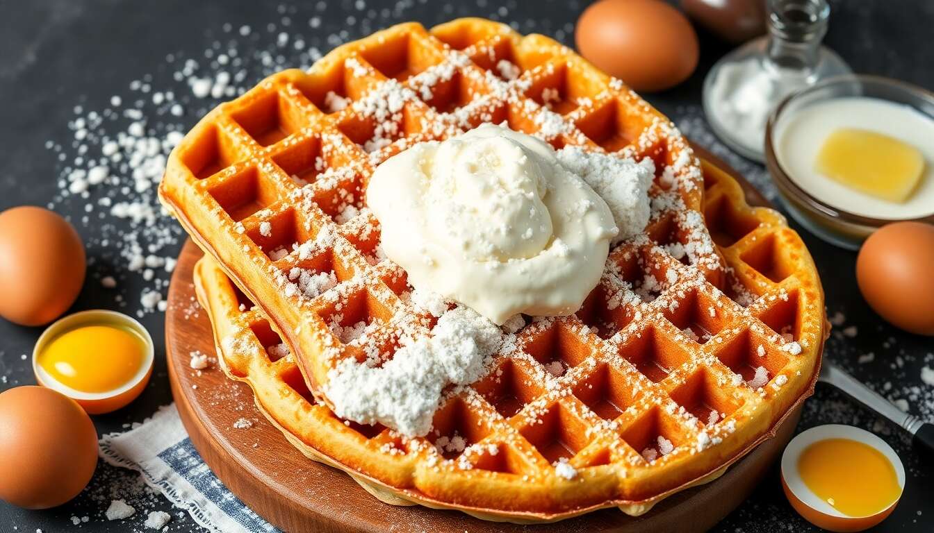Recette de gaufres croustillantes maison