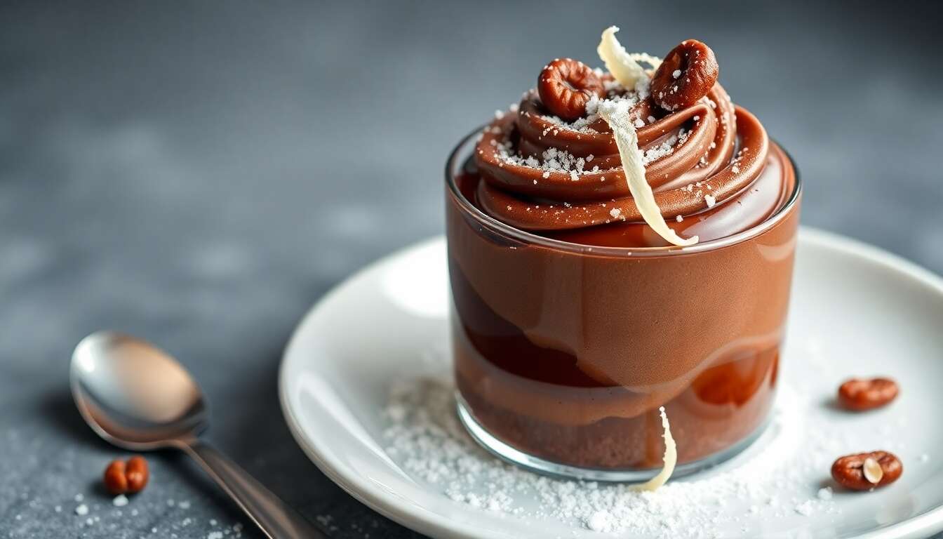 Délicieuse mousse au chocolat et praliné : recette facile