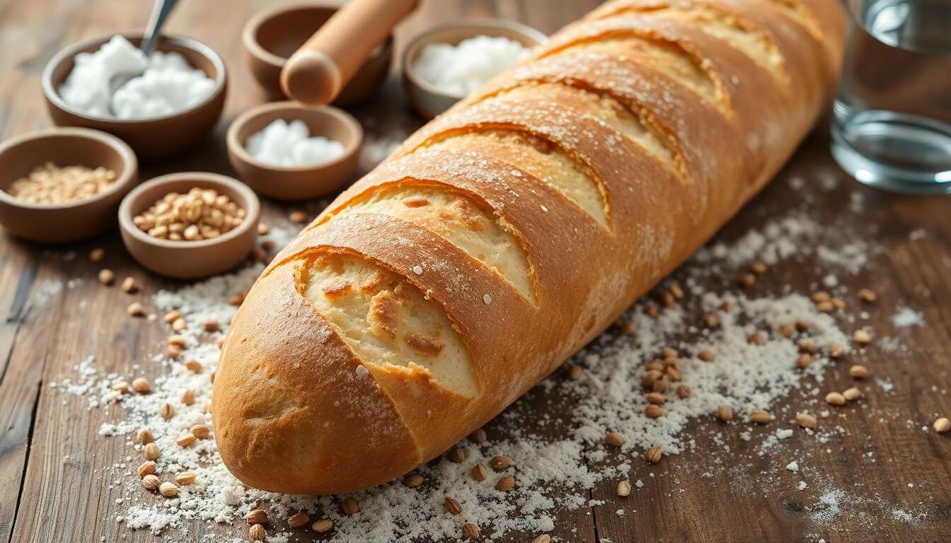 Baguette maison : recette facile et rapide