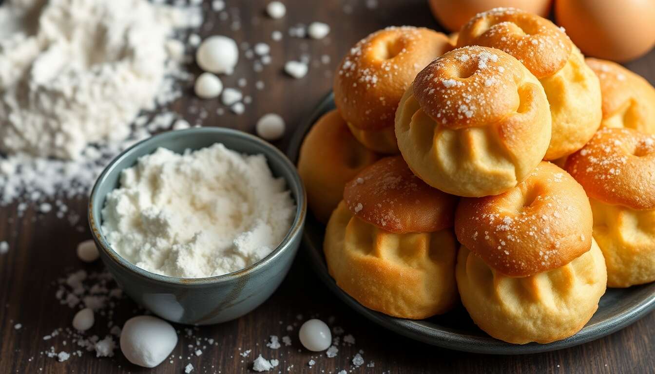 Recette délicieuse de chouquettes maison