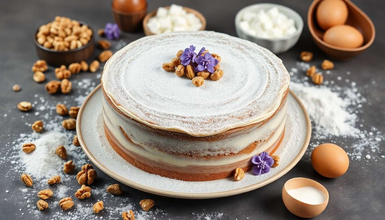Recette du cake aux noix et mauve : un délice à découvrir