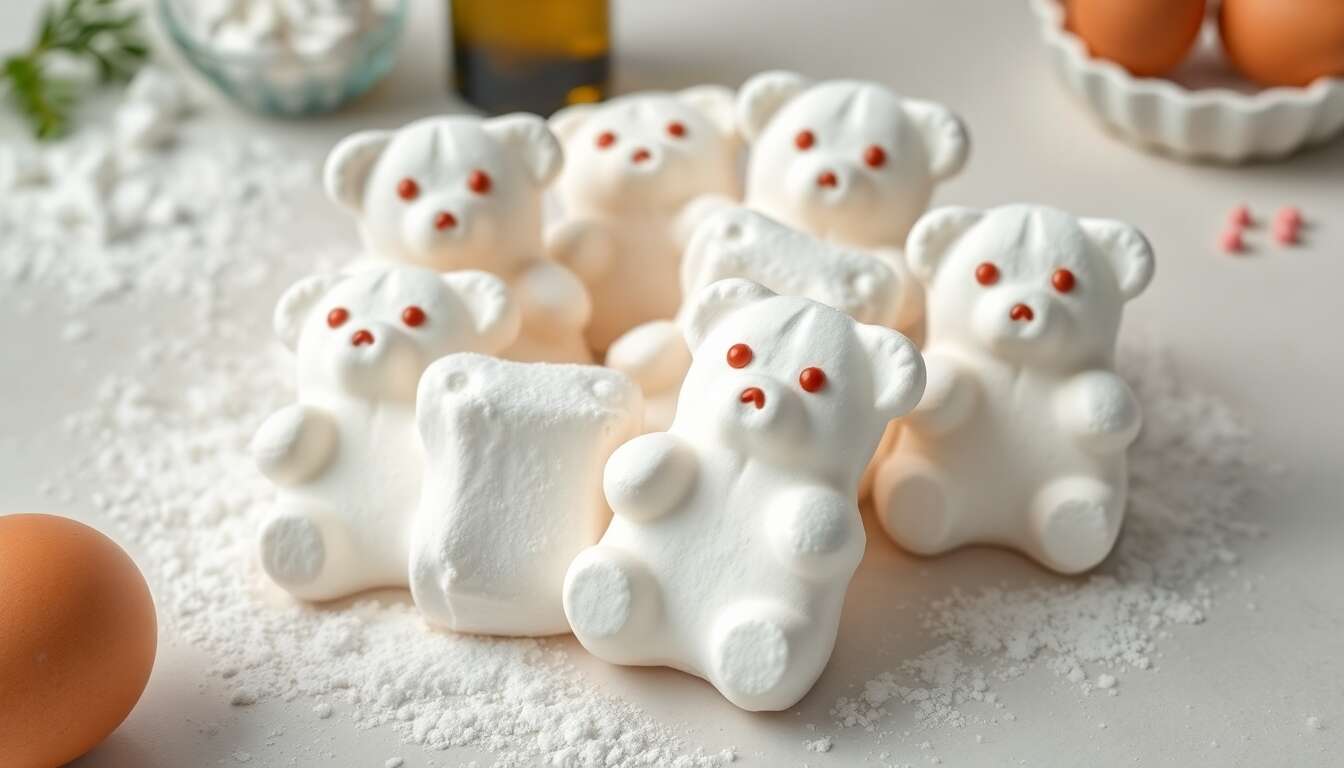 Recette facile : oursons guimauve maison