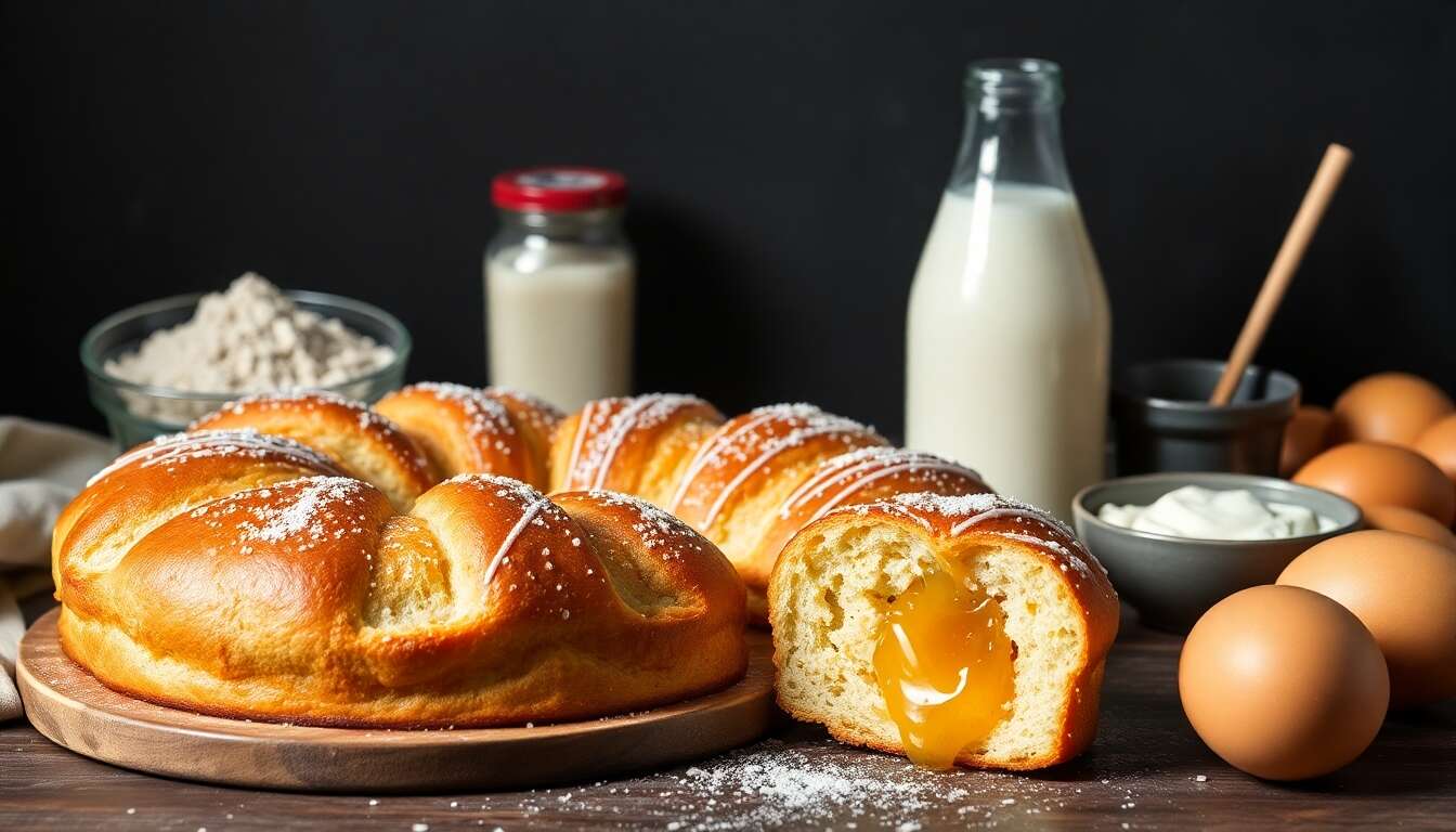 Brioche roulée à la confiture de lait : un pur moment de gourmandise