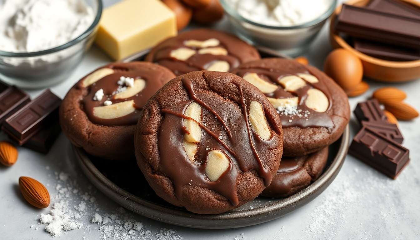 Biscuits sablés crémeux au chocolat noir irrésistibles