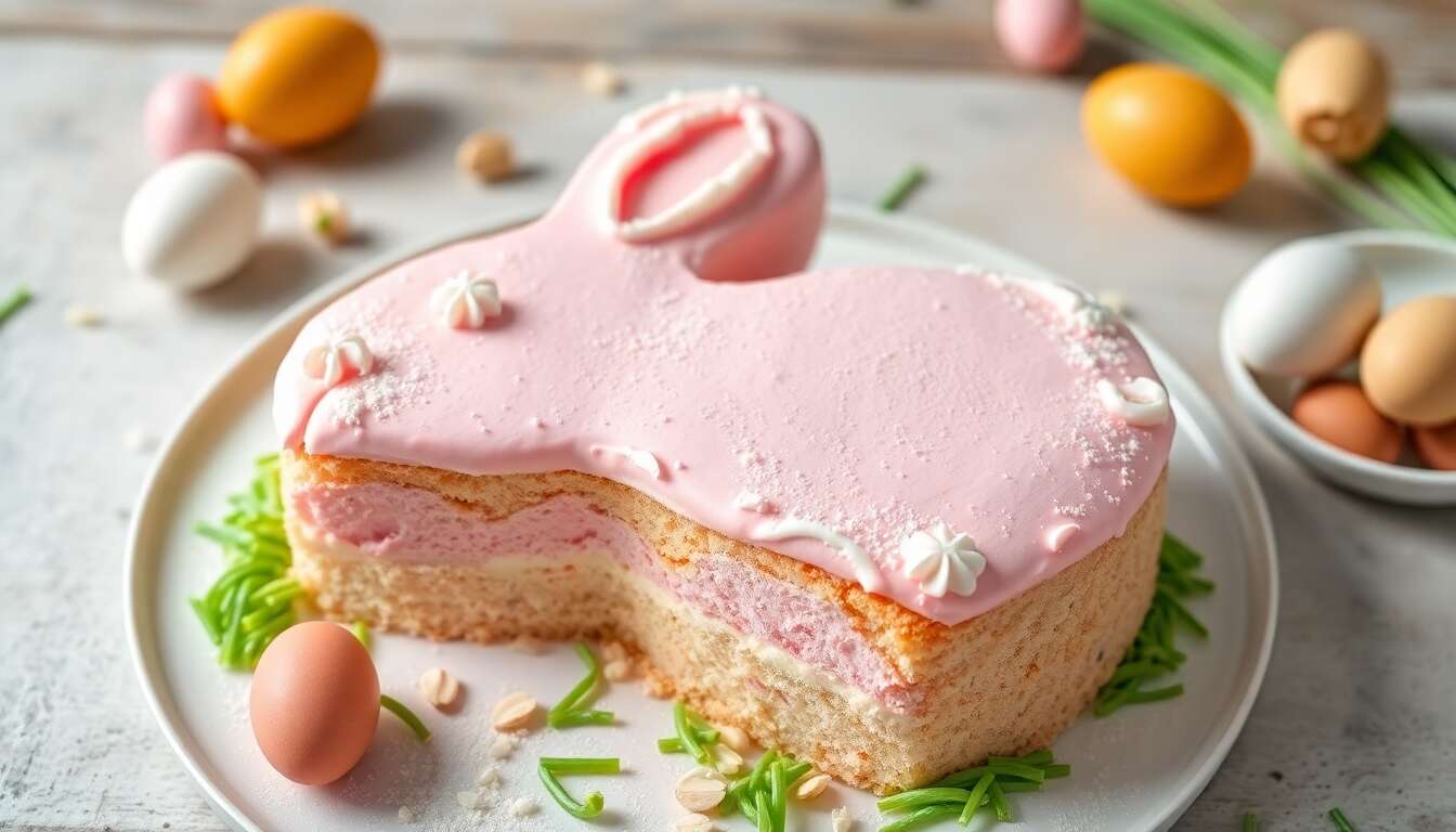 Recette number cake lapin de Pâques : surprenez vos invités