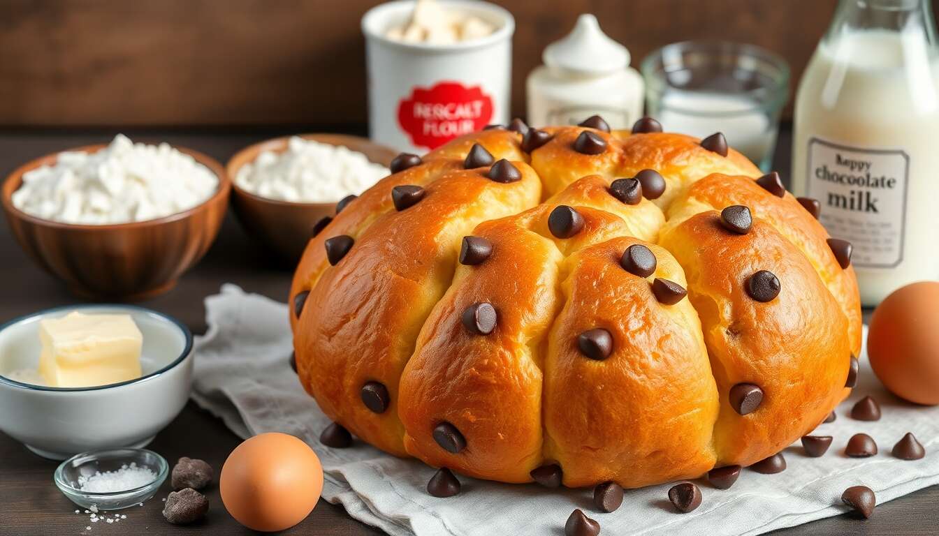 Recette de brioche aux pépites de chocolat : un délice gourmand !