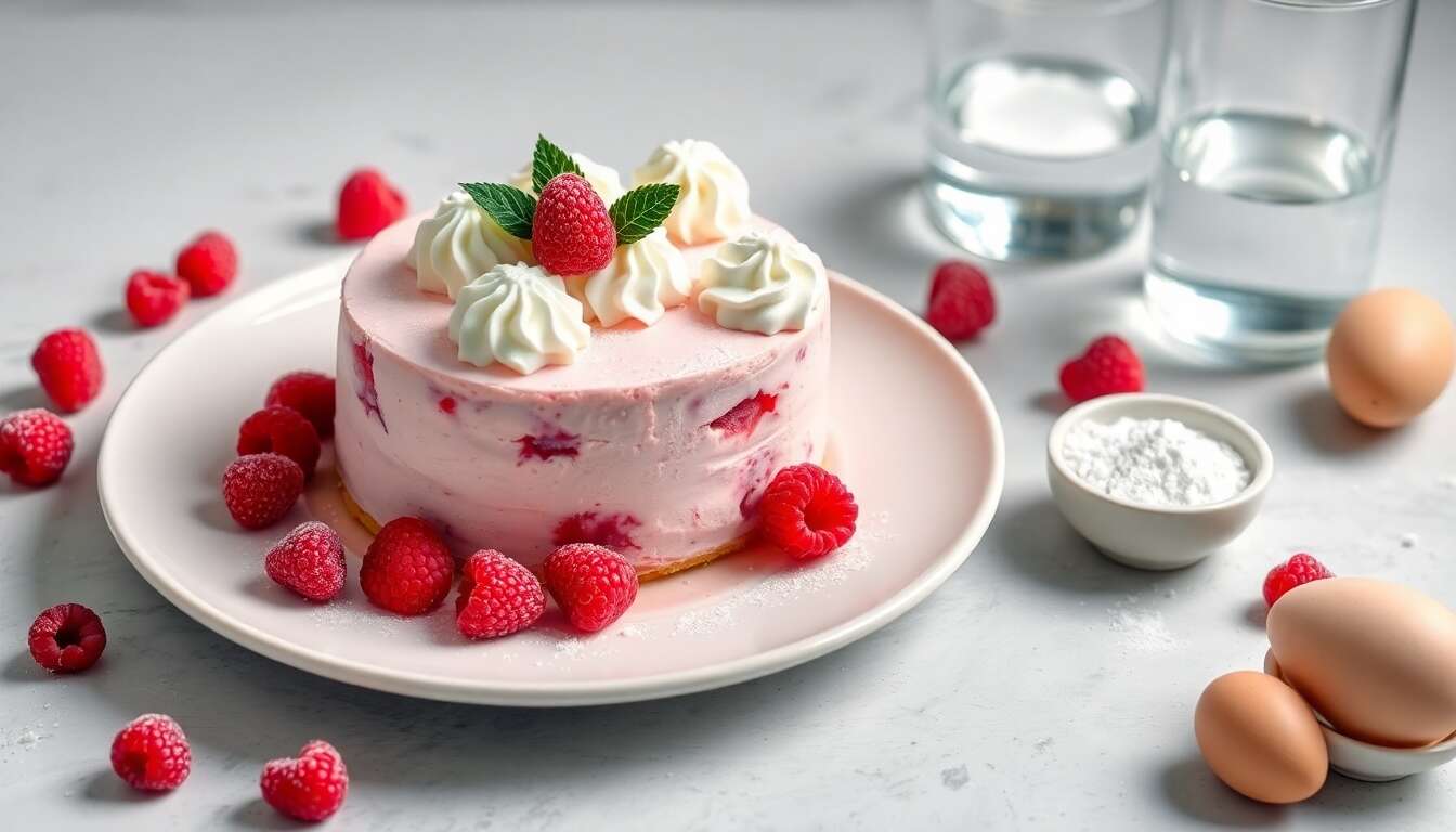 Recette : gâteau mousse de framboise facile et délicieux