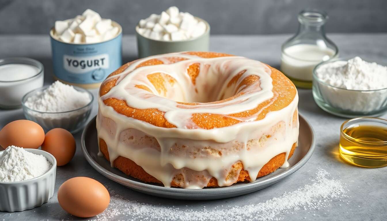 Recette facile de gâteau au yaourt