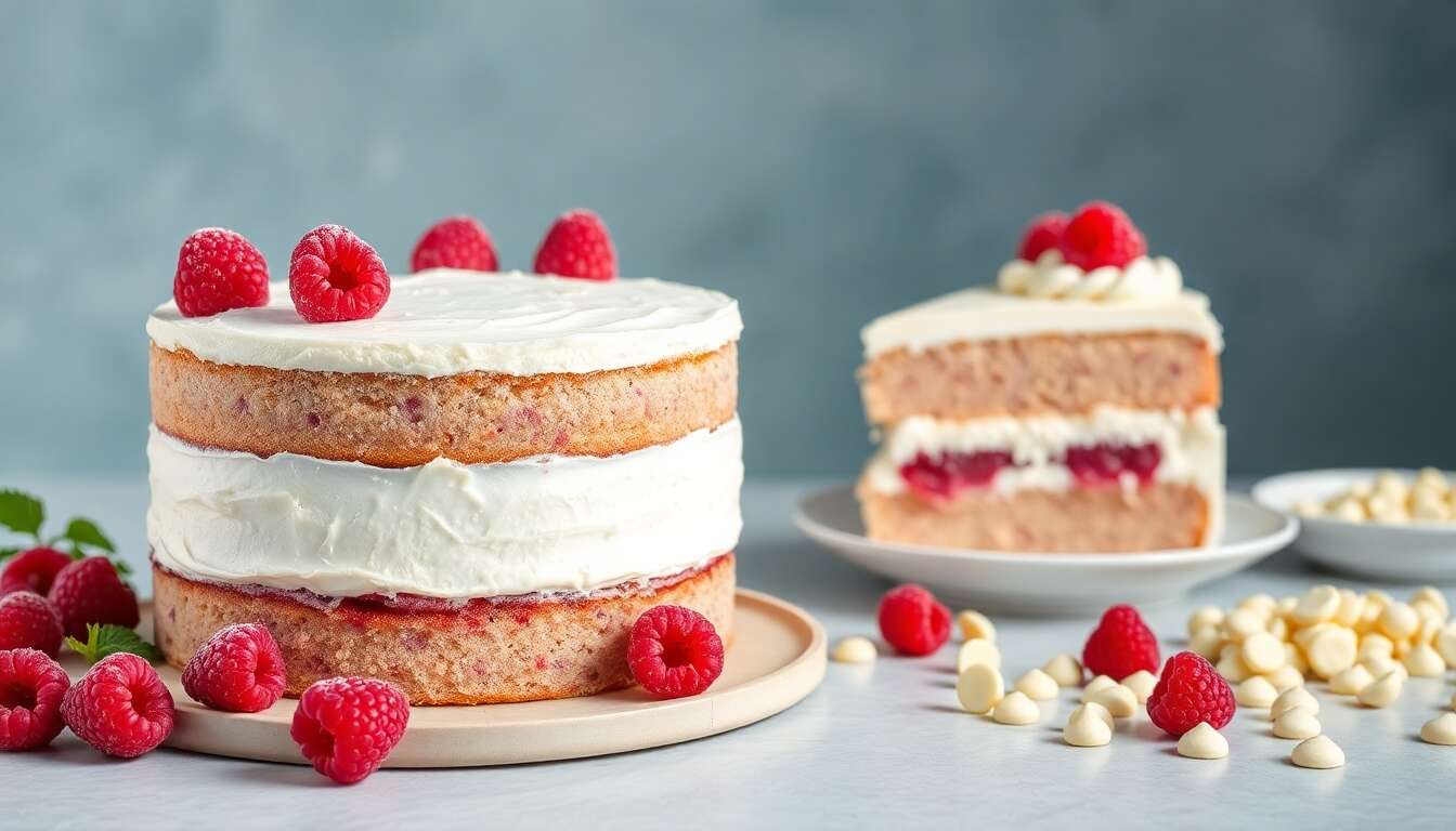 Layer Cake aux Framboises : recette Délicieuse et Facile