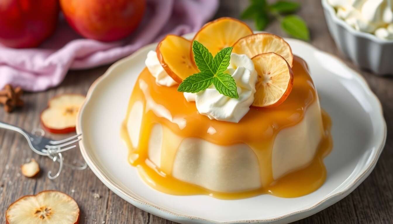 Entremets pomme caramel vanille : une recette gourmande