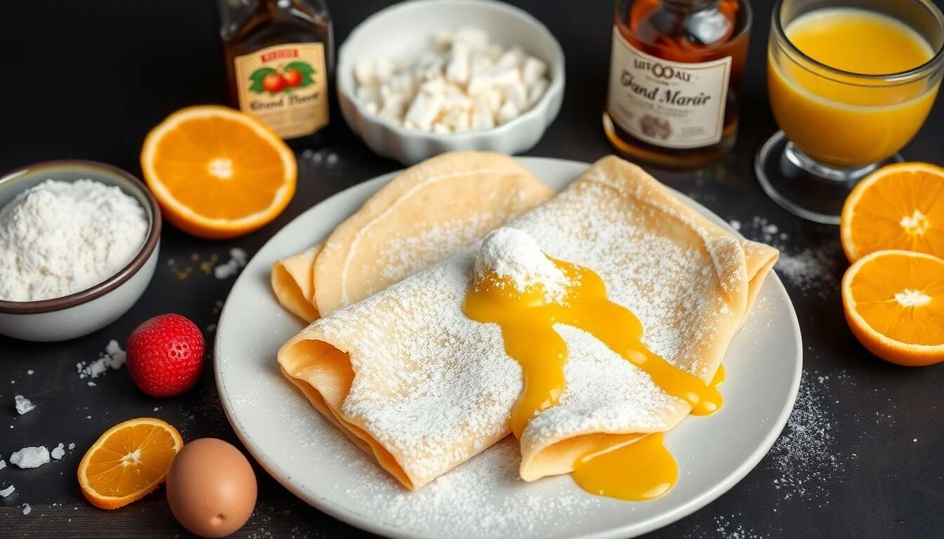 Recette des fameuses crêpes Suzette : un délice à découvrir