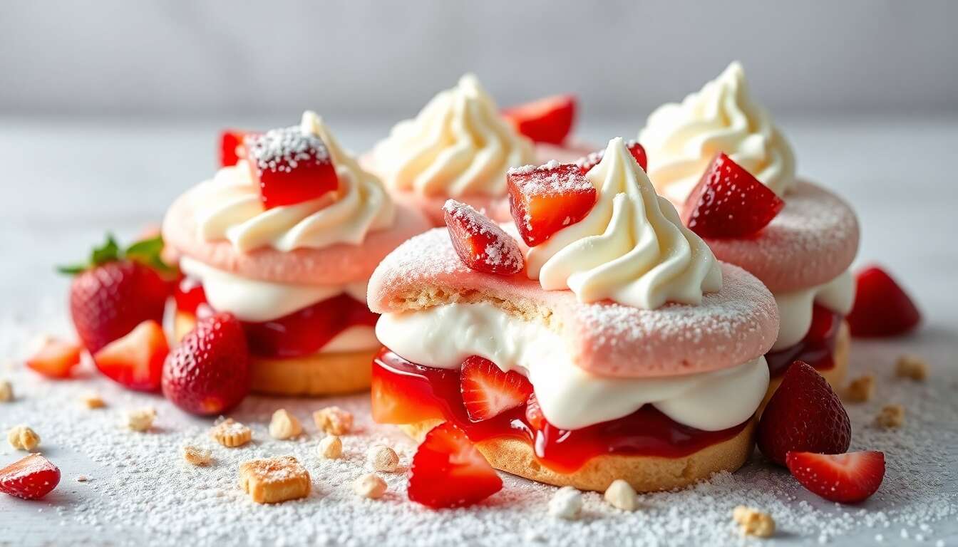 Entremets Fraise Coco pour la Fête des Mères