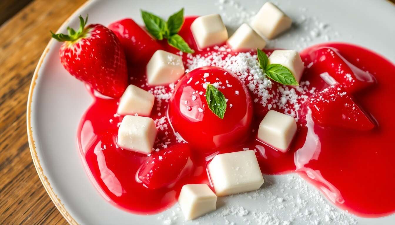 Fantastik Fraise Rhubarbe Basilic : recette Gourmande