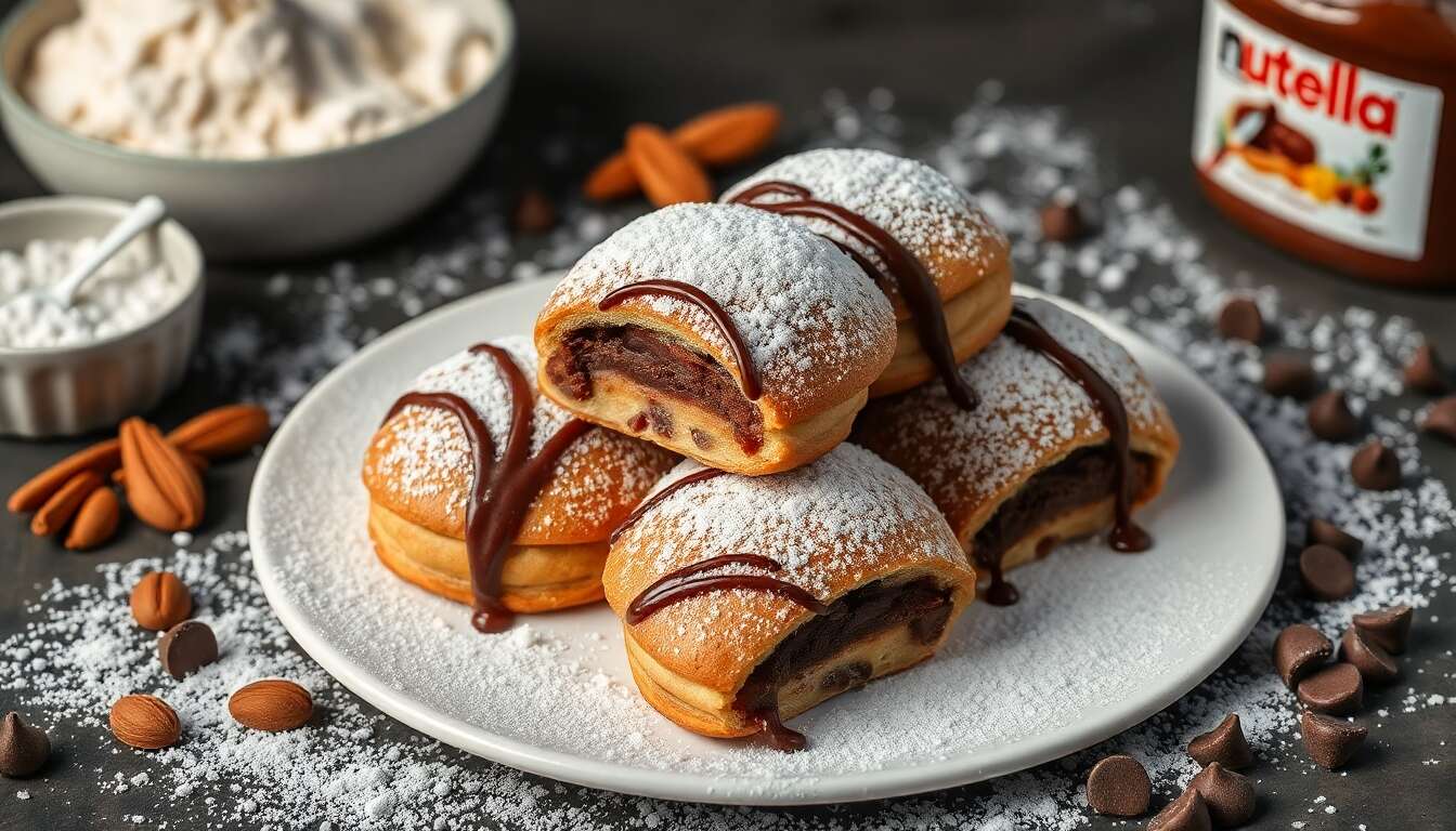 Recette de Tigres au Nutella ou Chocolat : délicieuse Gourmandise