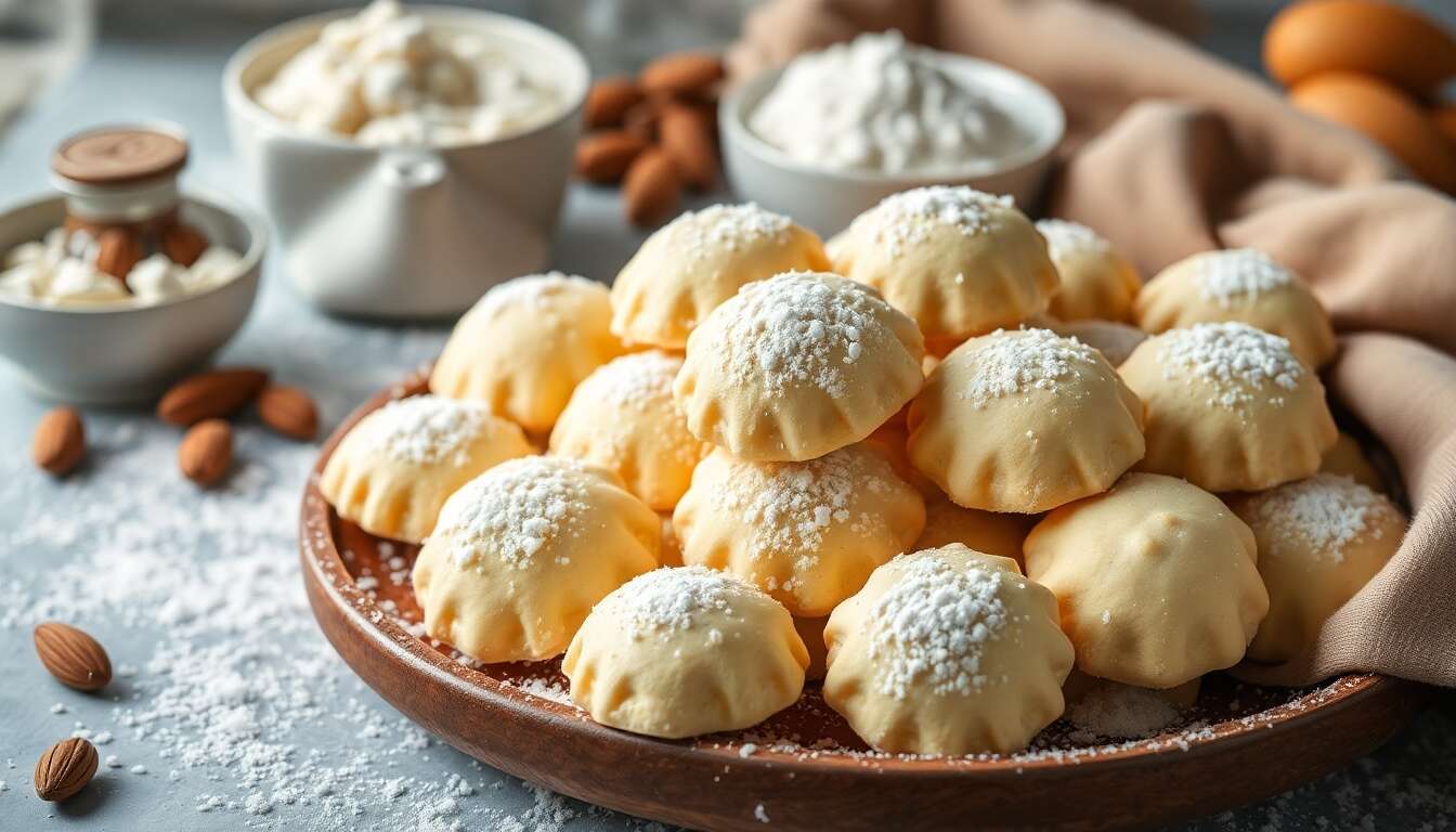 Recette authentique d'amaretti moelleux