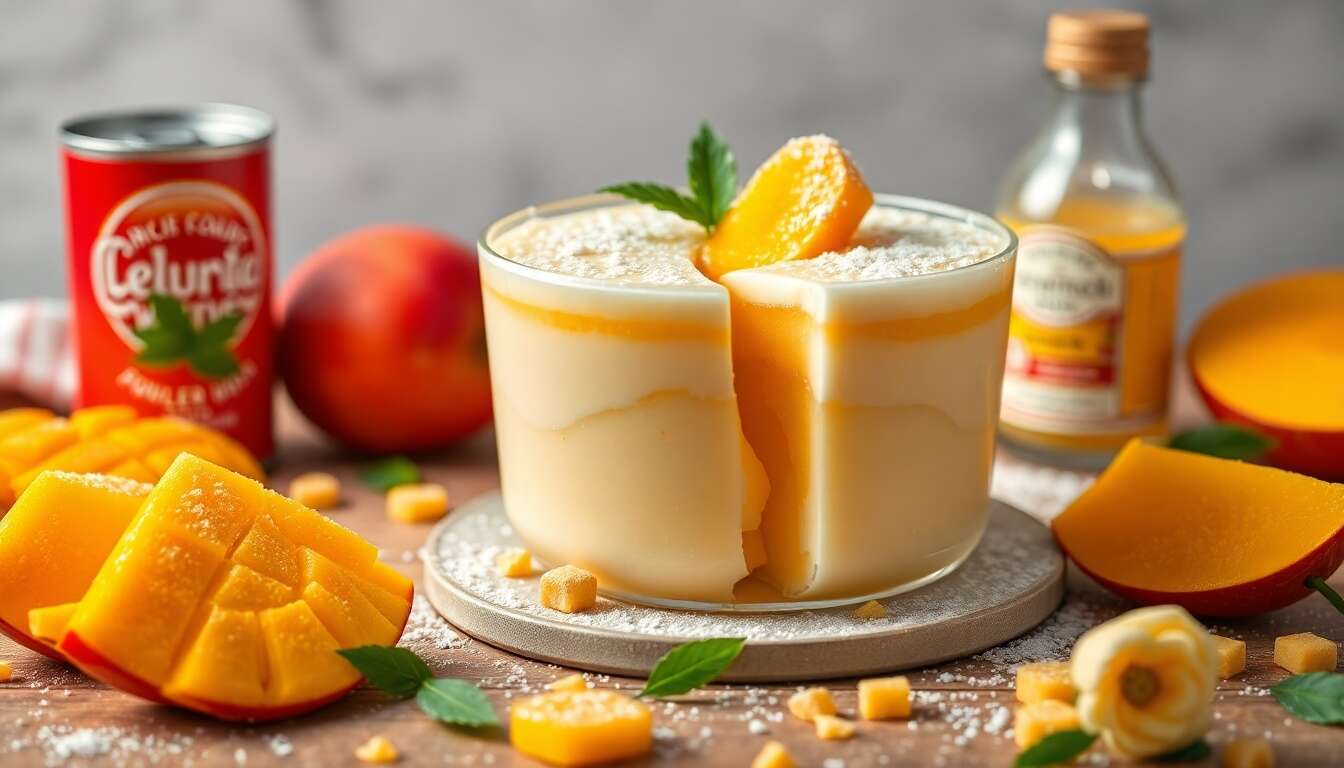 Charlotte à la mangue : une recette de folie !