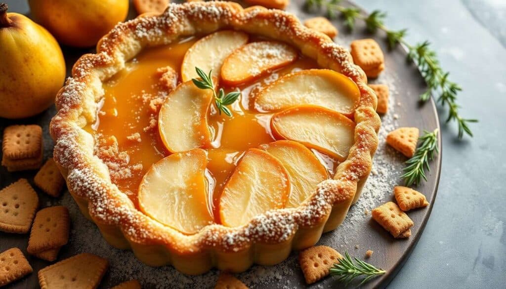 Tarte rustique aux poires et spéculoos : la recette gourmande